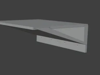shelf (contents on top not included)