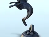 Ghost escaping (+ pre-supported version) (7) - miniatures wa-2