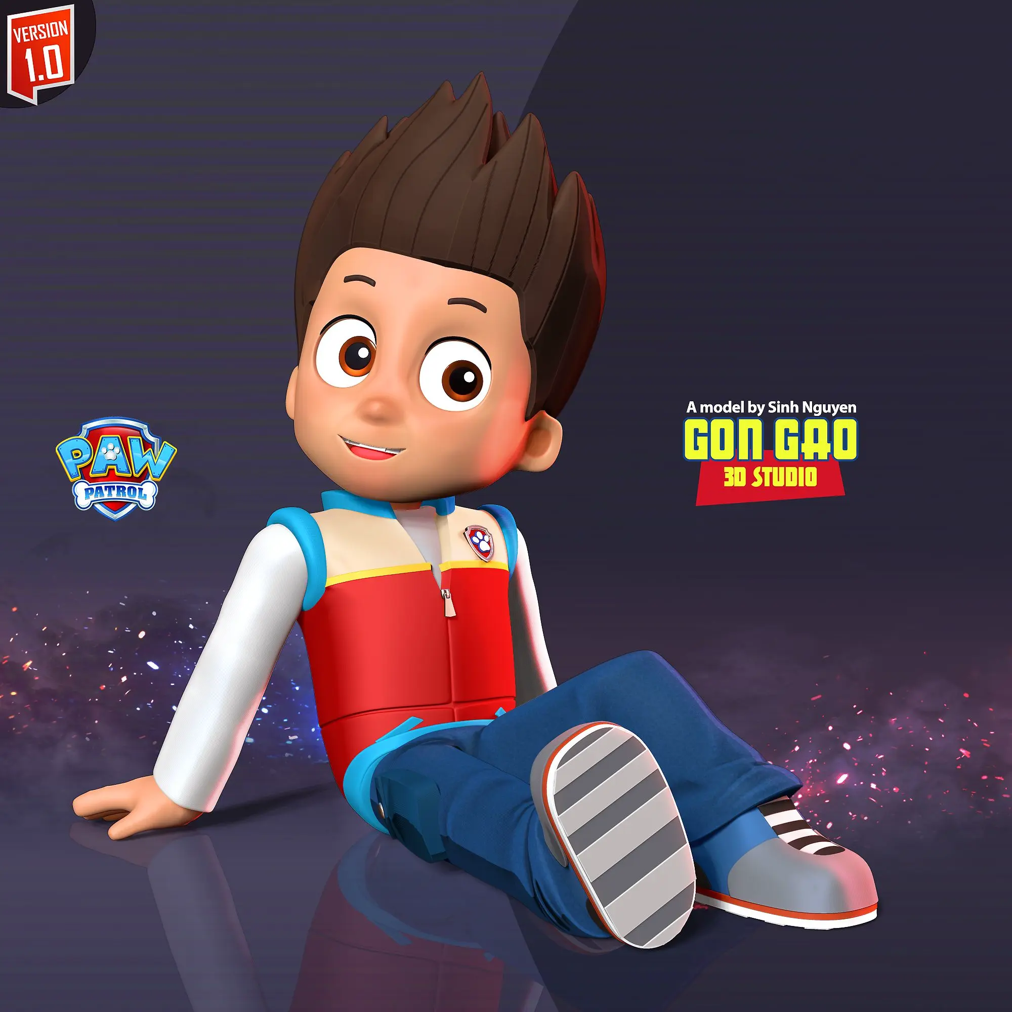 Ryder - Fanart de La Patrulla Canina