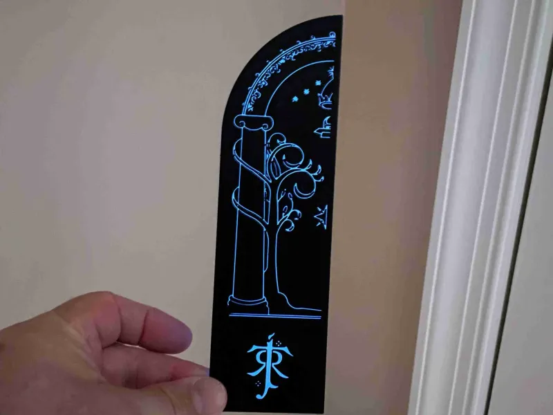 JRR Tolkien Lesezeichen