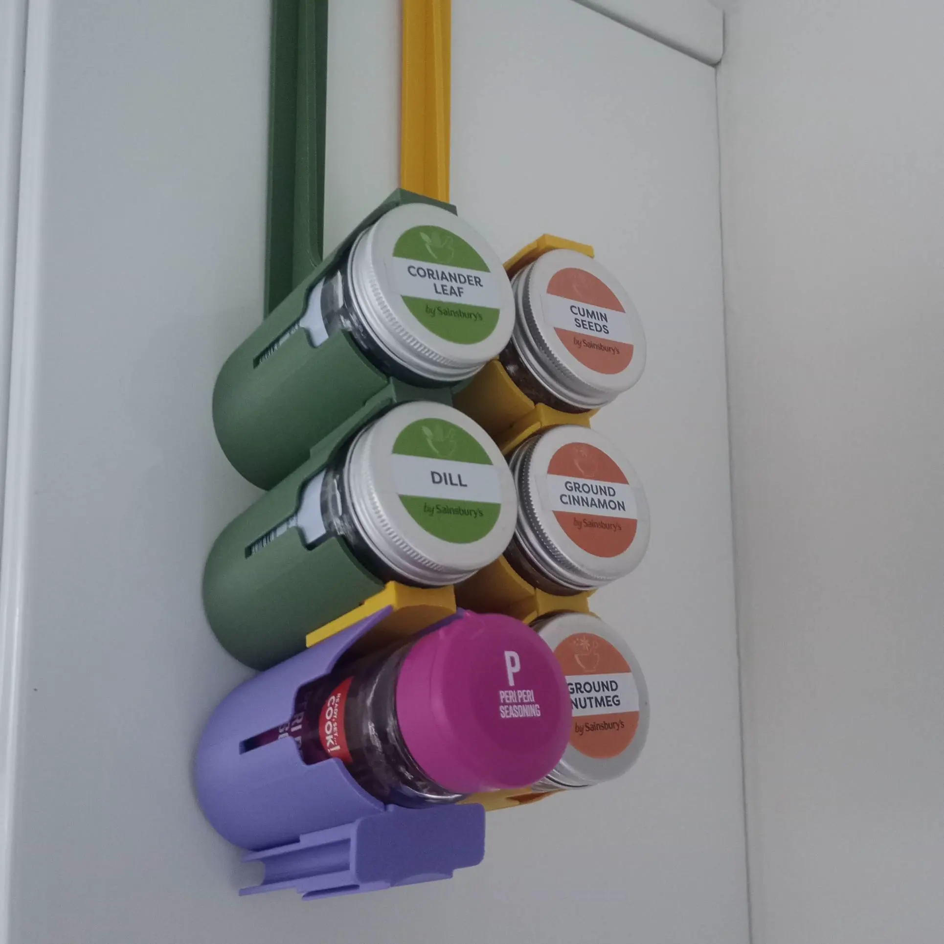 Modular Round Spice Rack System
