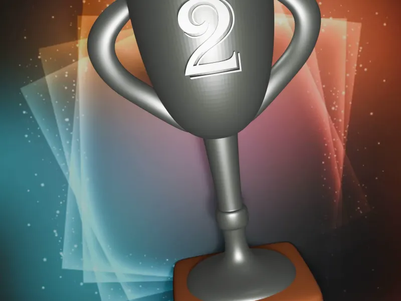 Second Place Trophy