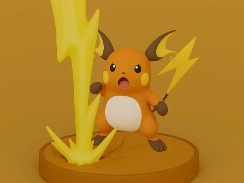 Pokemon battle style - Raichu #026