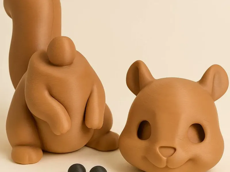 Flexi Squirrel - Head+Body - No AMS - Cute Animals