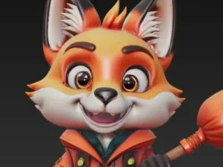Halloween fox