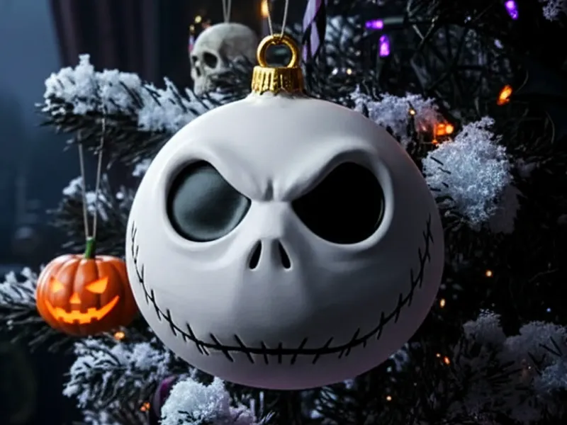 JACK SKELLINGTON CHRISTMAS BALL