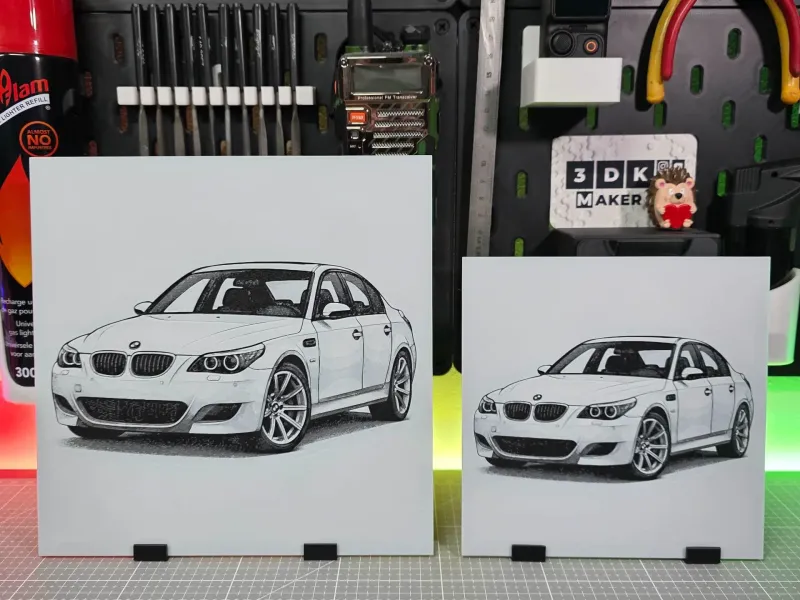 BMW M5 E60 – Hueforge – 3 ألوان