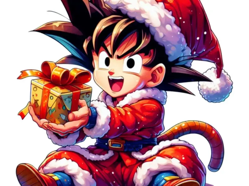 GOKU NIÑO NAVIDAD