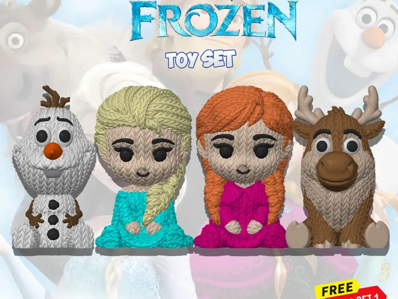 Angebot: 3 Modelle kaufen, 1 gratis! - Frozen - Gestrickt - Gehäkelt