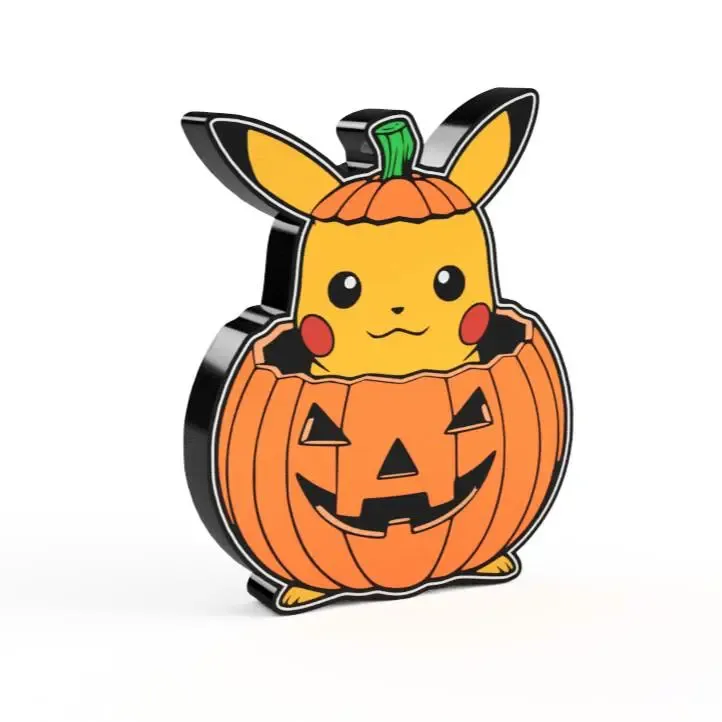 Pikachu Halloween Jack-O-Lantern Costume Lightbox