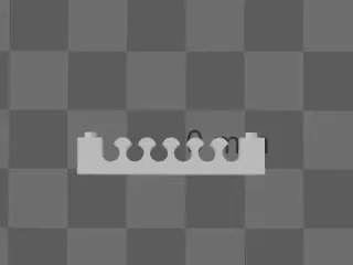stackable fibre clip