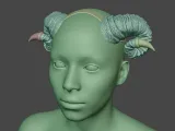 Fantasy Jester Lavorre horns Mighty Nein-4