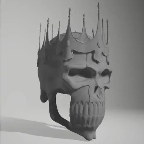Bleach Baraggan Resurrection Skull Head Decoration Prop