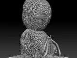 Knitted Deadpool (Knitting Himself)-5
