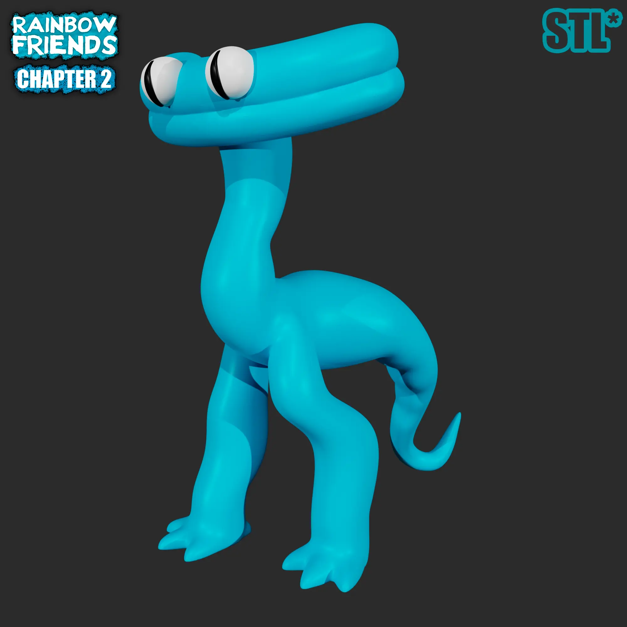 CYAN FROM RAINBOW FRIENDS CHAPTER 2 ROBLOX GAME