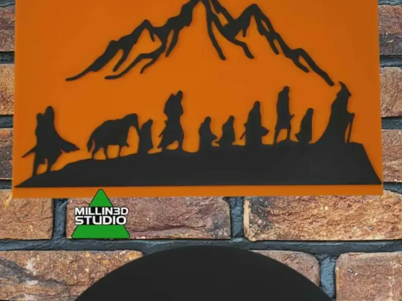 LOTR Lord of the rings Fellowship Journey sign