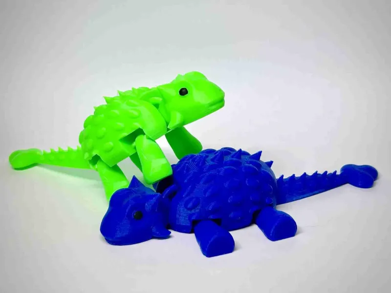 Flexi Ankylosaurus - Ter plekke printen
