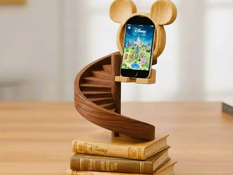 Disney Phone Holder - Mickey Ear Spiral Staircase Book Stand