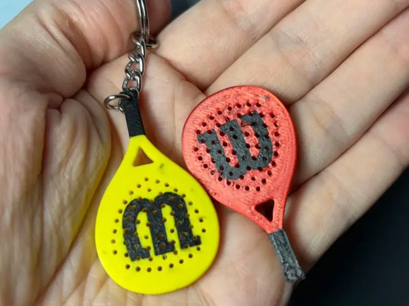 Wilson Padel Racket Keychain