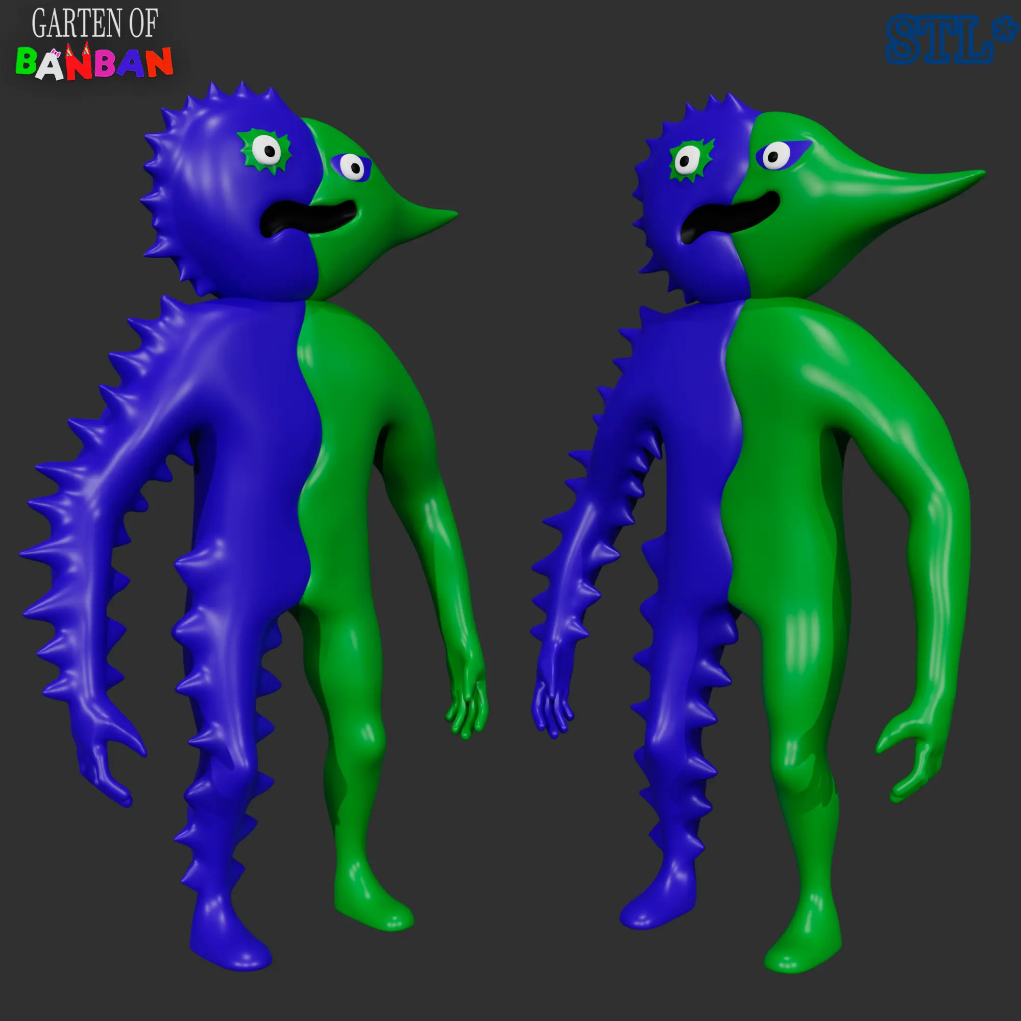 JESTER FROM GARTEN OF BANBAN 4 | FAN ART | BGGT | Download de modelos 3D |  Creality Cloud