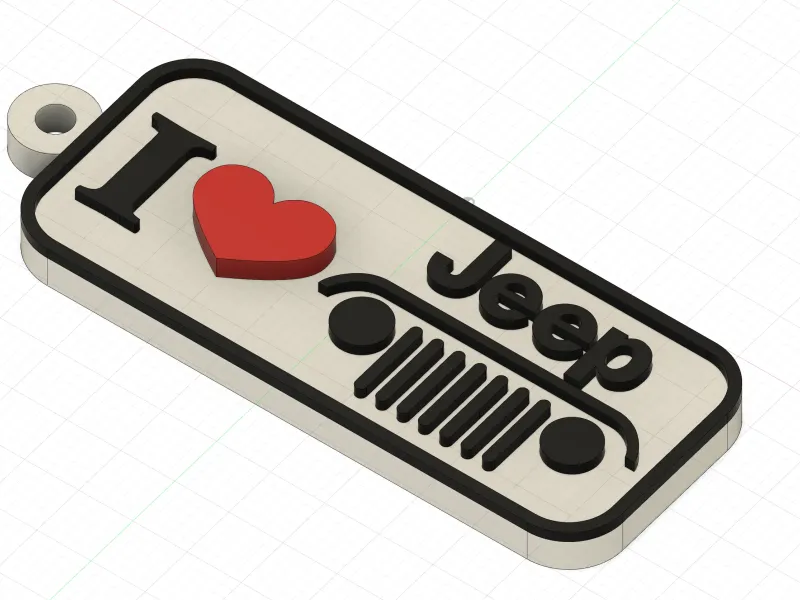 JEEP KEYCHAIN LLAVERO
