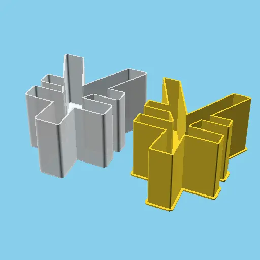 Yen Or Yuan Sign, nestable box (v1)