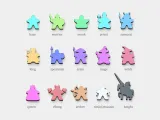 15 Meeple Standardized - Board Game Miniature Collection-2