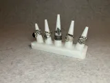 Futuristic modern ring holder-1