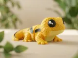 Cute Flexi Knitted Gecko 🦎-7
