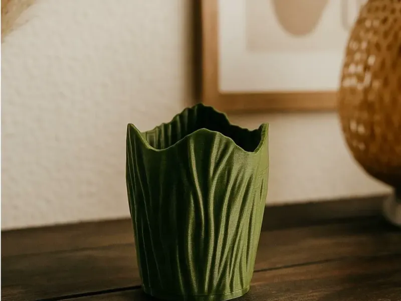 Forest Breeze Vase - Tree Bark-Inspired Decor