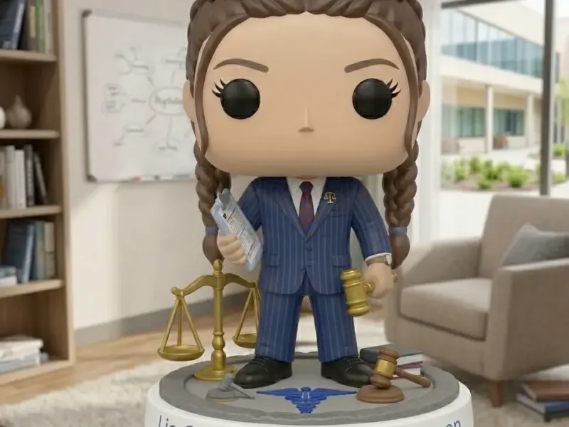 Funko pop abogada Woman