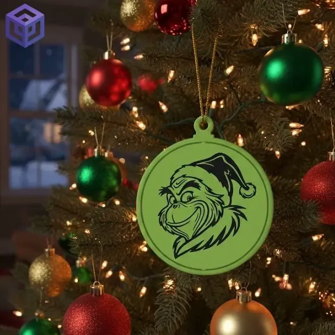 spinning Christmas decoration v6