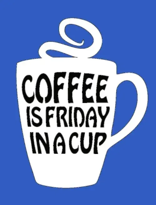 Placă de vineri pentru cafea