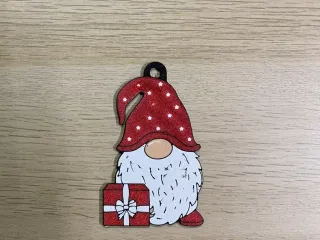 Gnome with gift