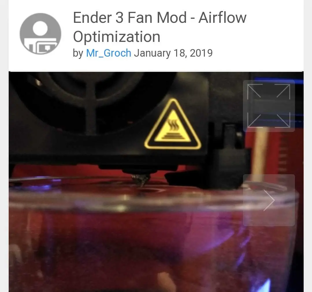 Ender 3 Fan Mod - Airflow Optimization