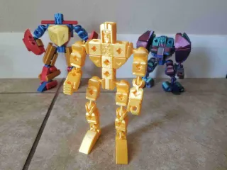 PrintABlok:Battlemecha Frame with basic pilot articulated ki