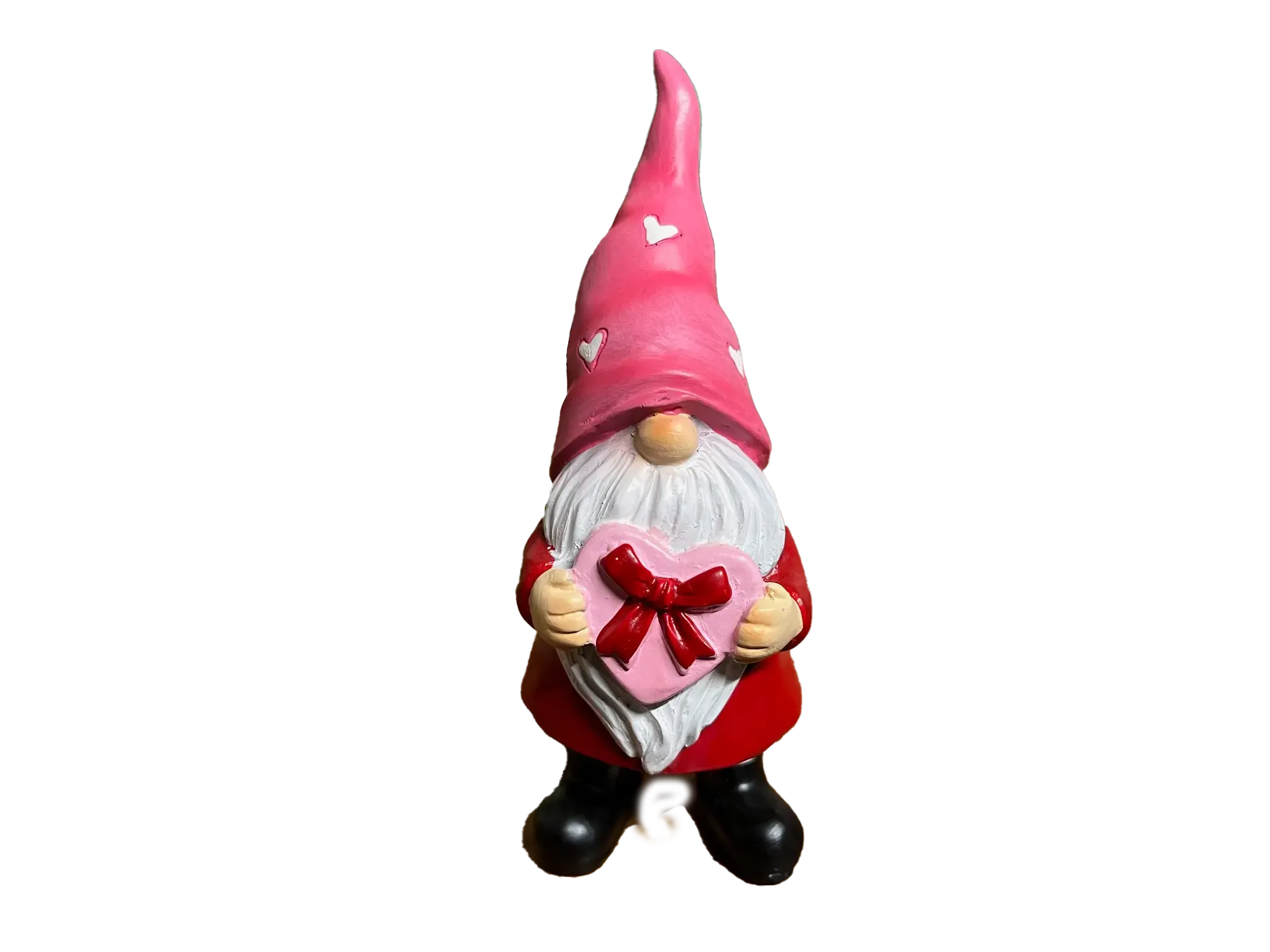 Valentine Gnome Holding a Box of Chocolates