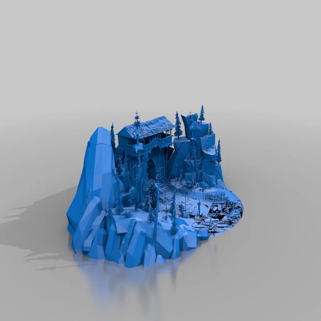 japanese diorama - terrain