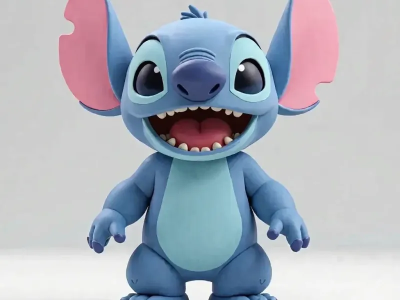 Cute Stitch statuette