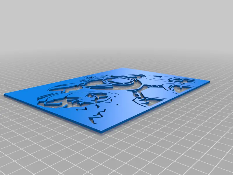 LOL Blitzcrank stencil