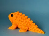 Knitted Iguana-2