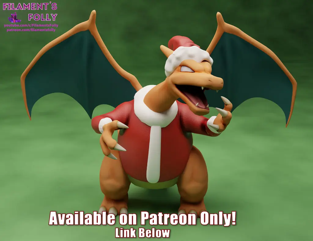 Santa Snorlax Christmas Ornament