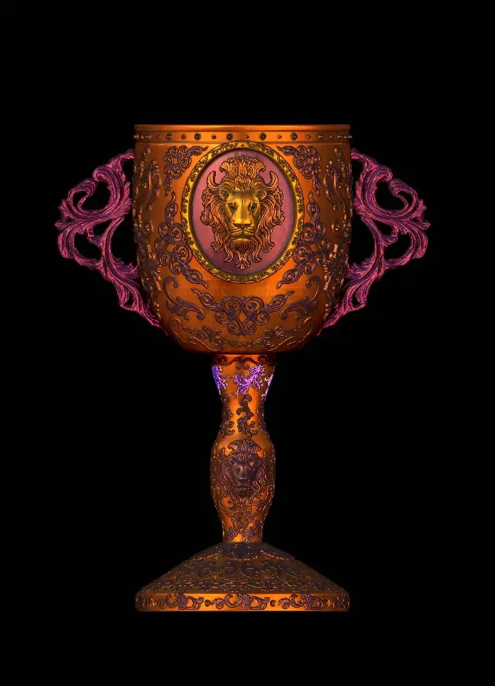 Lion Ornamental Deluxe Chalice Gryffindor
