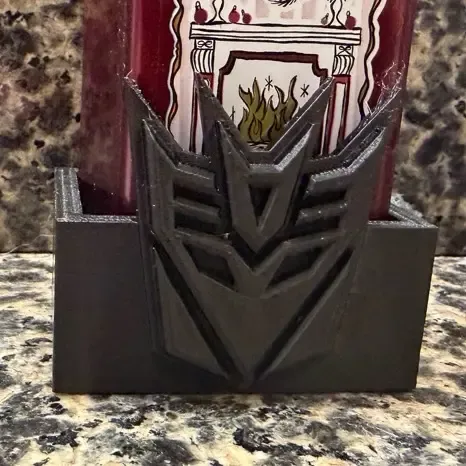 Bath and body works Small pump holder with Deceptacon logo