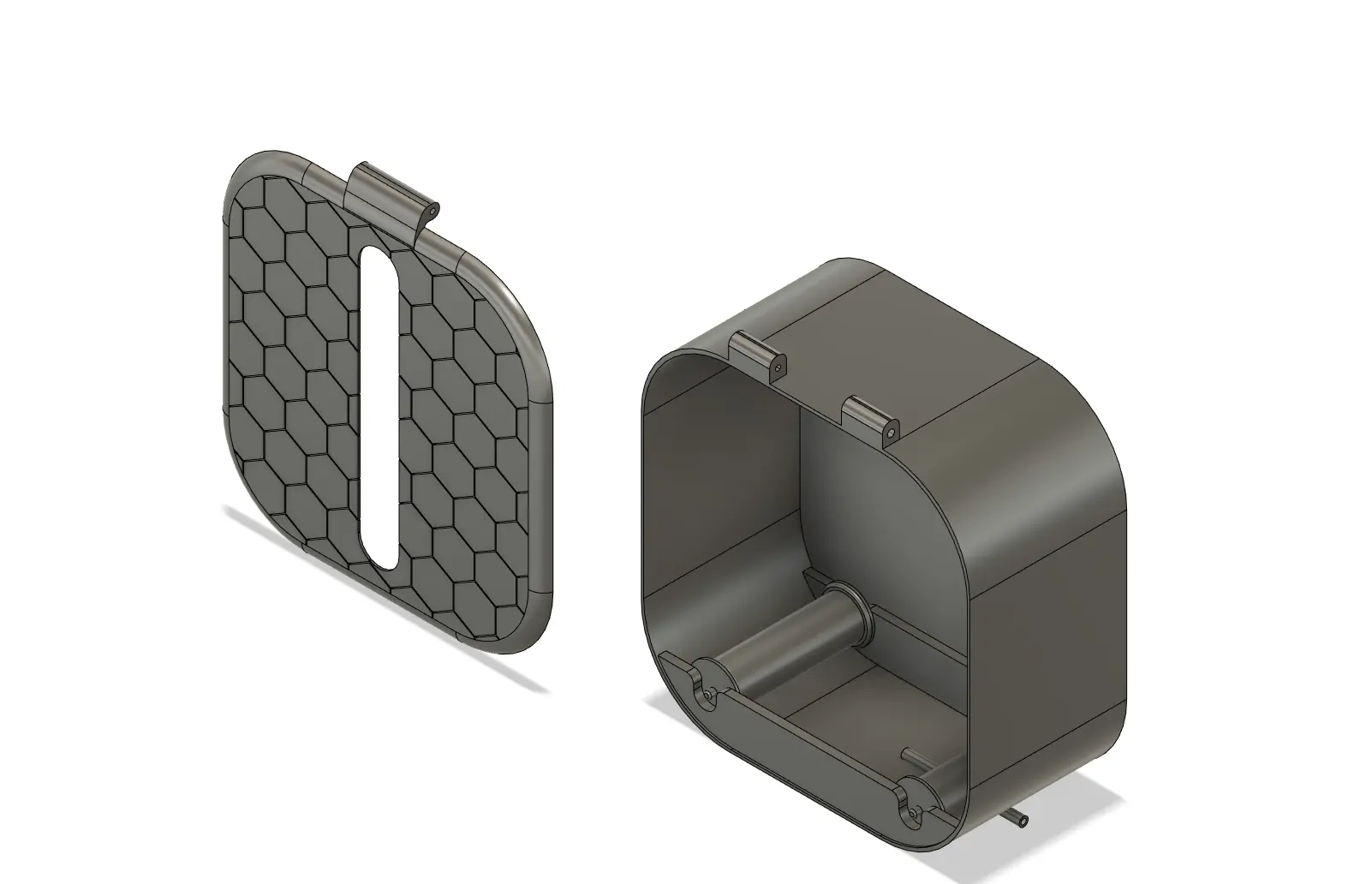 fyllament box with rollers