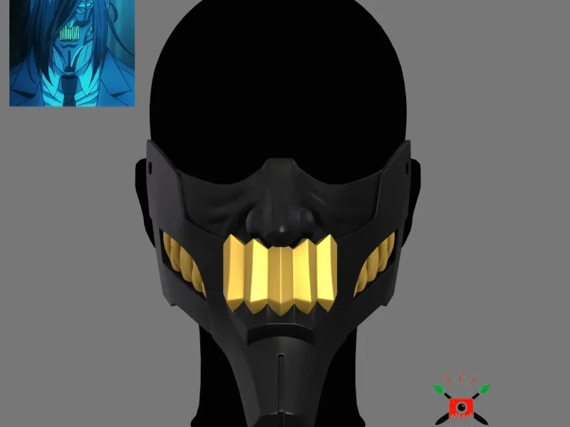 NINJA KAMUI MASK 2 for Cosplay