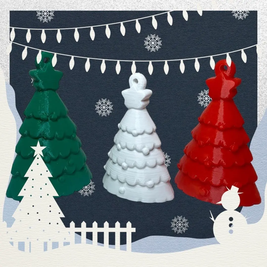 Christmas ornaments X3 no support