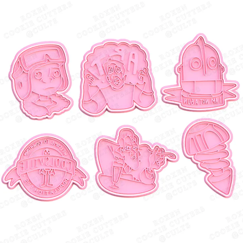 The Iron Giant cookie cutter set of 6