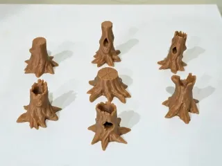 Tree Trunks and Stumps