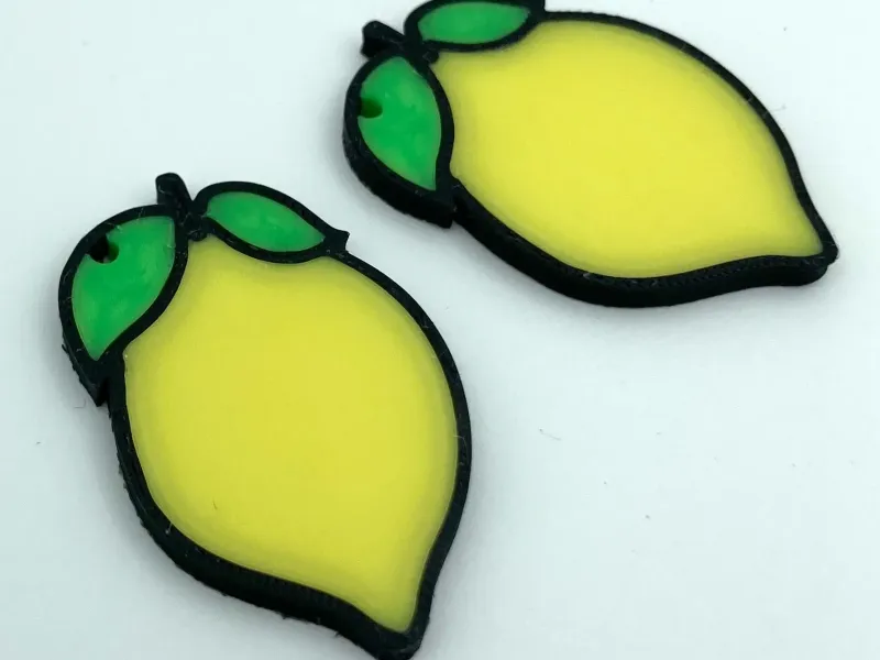 Pendientes Limón / Lemon Earrings